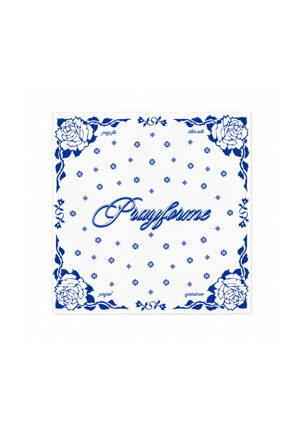 PFM Script Bandana - Royal Blue