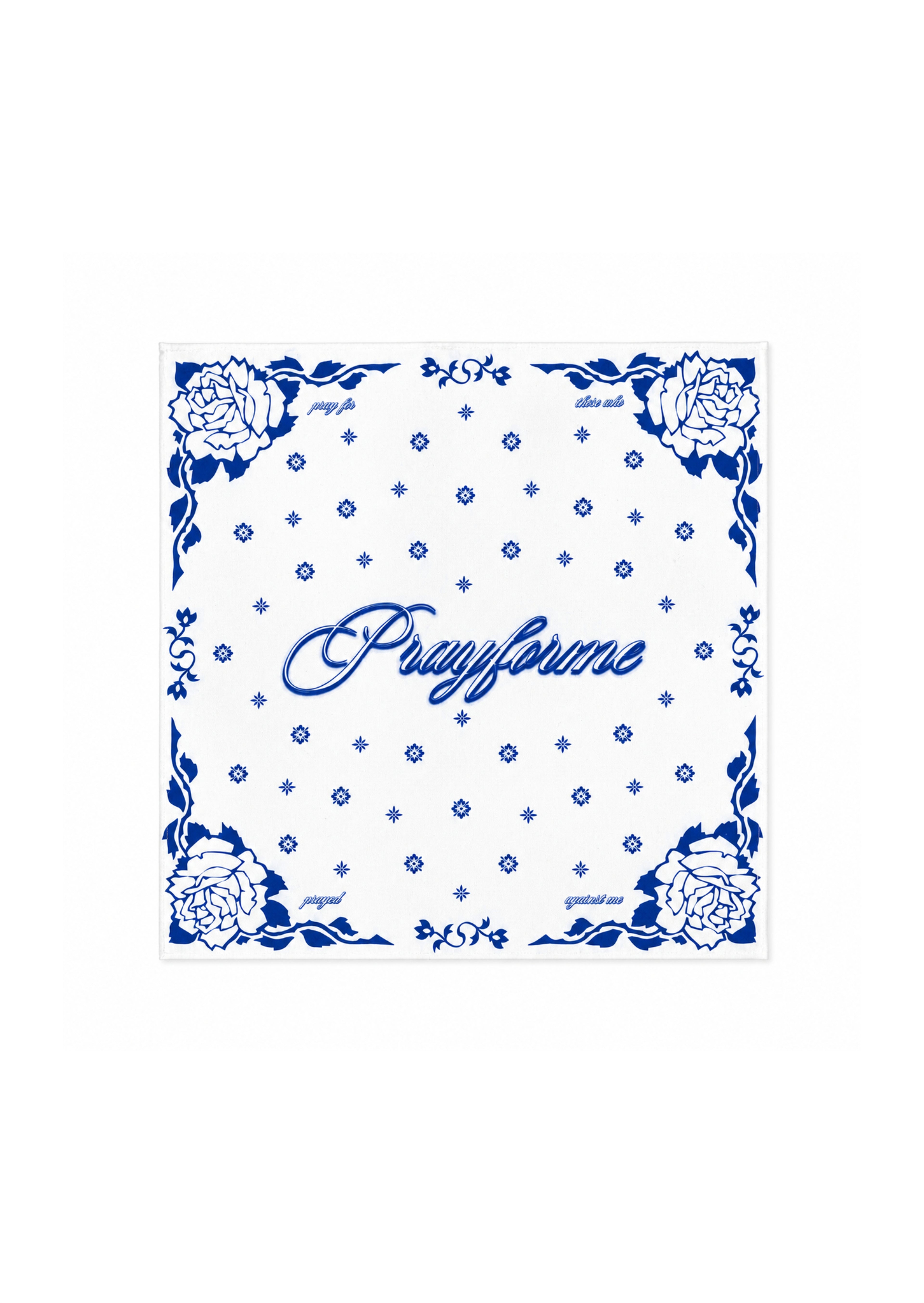 PFM Script Bandana - Royal Blue